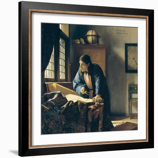 The Geographer-Johannes Vermeer-Framed Giclee Print