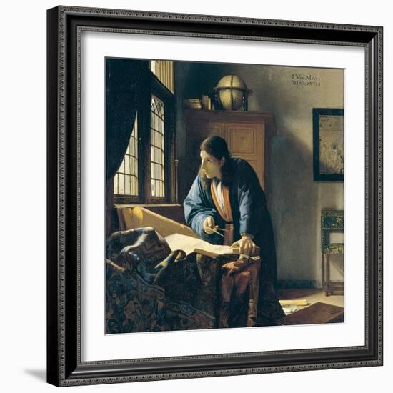 The Geographer-Johannes Vermeer-Framed Giclee Print