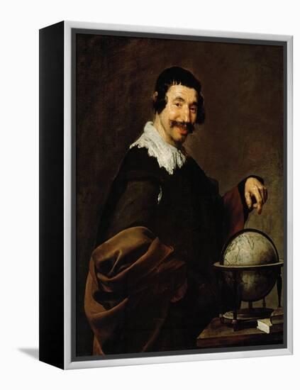 The Geographer-Diego Velazquez-Framed Premier Image Canvas