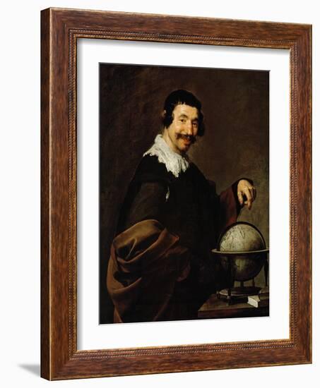 The Geographer-Diego Velazquez-Framed Giclee Print