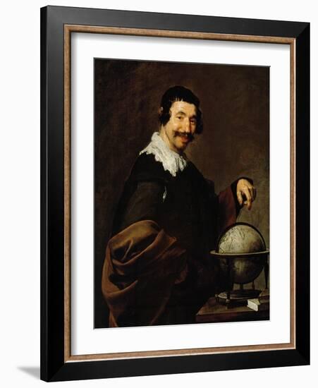 The Geographer-Diego Velazquez-Framed Giclee Print