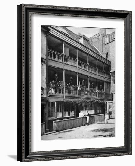 The 'George, 17th Century Inn, Southwark, London, 1926-1927-McLeish-Framed Giclee Print