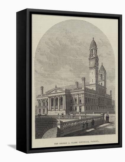 The George a Clark Townhall, Paisley-Frank Watkins-Framed Premier Image Canvas