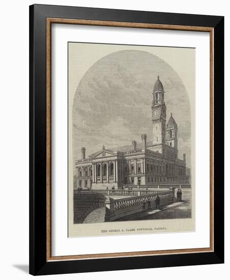 The George a Clark Townhall, Paisley-Frank Watkins-Framed Giclee Print