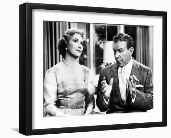 The George Burns and Gracie Allen Show, Gracie Allen, George Burns, 1950-58-null-Framed Photo