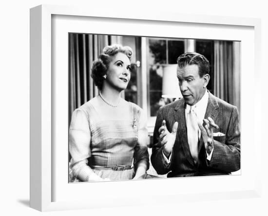 The George Burns and Gracie Allen Show, Gracie Allen, George Burns, 1950-58-null-Framed Photo