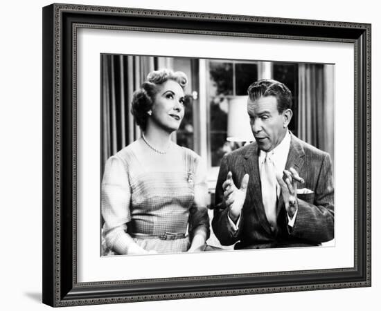 The George Burns and Gracie Allen Show, Gracie Allen, George Burns, 1950-58-null-Framed Photo