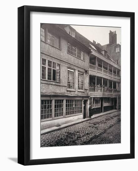 The George Inn, Borough High Street, Southwark, London, 1881-Henry Dixon-Framed Giclee Print