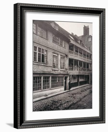 The George Inn, Borough High Street, Southwark, London, 1881-Henry Dixon-Framed Giclee Print