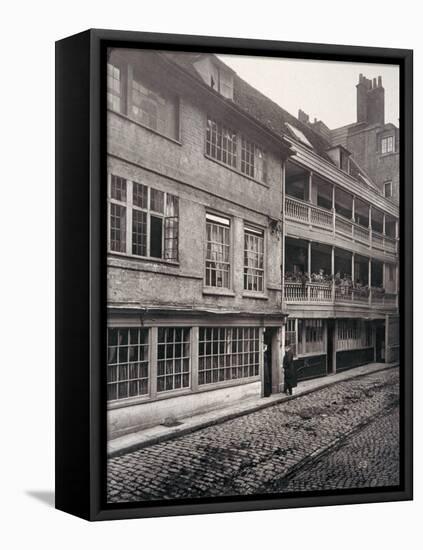 The George Inn, Borough High Street, Southwark, London, 1881-Henry Dixon-Framed Premier Image Canvas