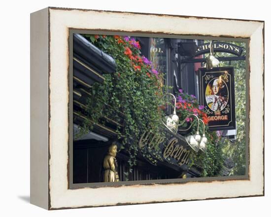 The George Pub, Strand, London, England, United Kingdom-Charles Bowman-Framed Premier Image Canvas