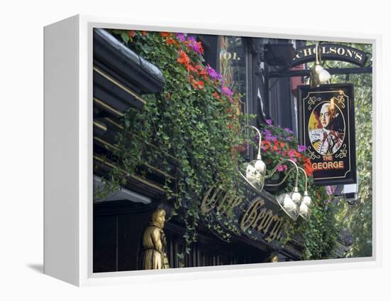 The George Pub, Strand, London, England, United Kingdom-Charles Bowman-Framed Premier Image Canvas