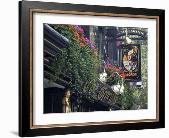 The George Pub, Strand, London, England, United Kingdom-Charles Bowman-Framed Photographic Print