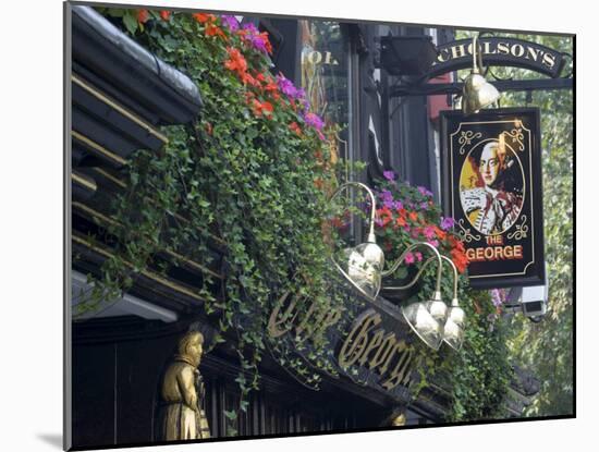 The George Pub, Strand, London, England, United Kingdom-Charles Bowman-Mounted Photographic Print