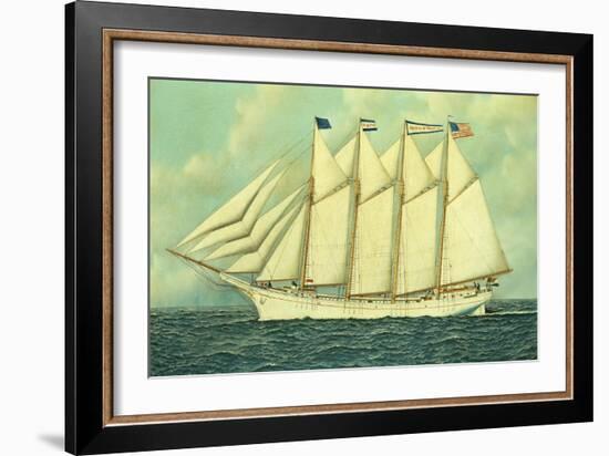 The George W. Truitt, Jr, 1906-Antonio Jacobsen-Framed Giclee Print