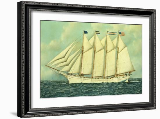 The George W. Truitt, Jr, 1906-Antonio Jacobsen-Framed Giclee Print