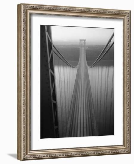 The George Washington Bridge-Bettmann-Framed Photographic Print