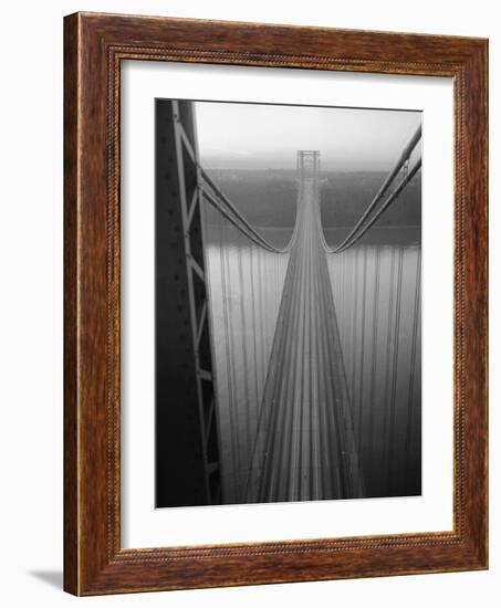 The George Washington Bridge-Bettmann-Framed Photographic Print