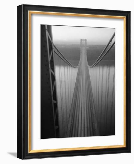 The George Washington Bridge-Bettmann-Framed Photographic Print