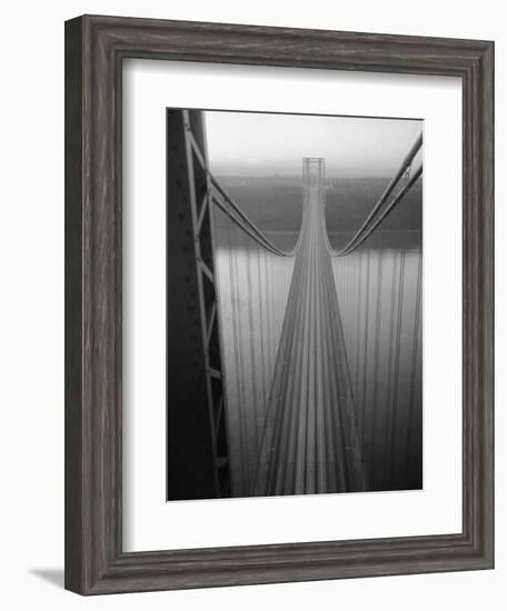 The George Washington Bridge-Bettmann-Framed Photographic Print