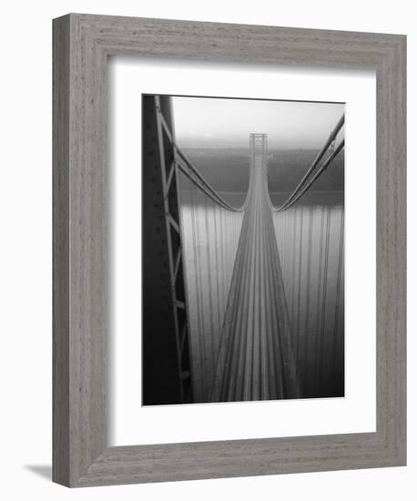 The George Washington Bridge-Bettmann-Framed Photographic Print