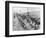 'The German advance through Galicia: A bivouac of troops by the roadside', 1915-Unknown-Framed Photographic Print