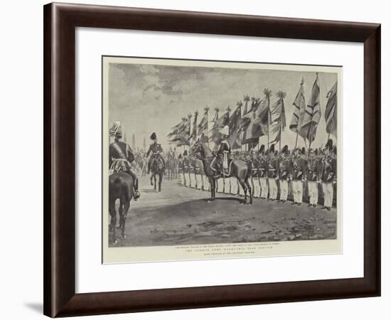 The German Army Manoeuvres Near Stettin-null-Framed Giclee Print