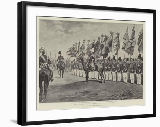 The German Army Manoeuvres Near Stettin-null-Framed Giclee Print