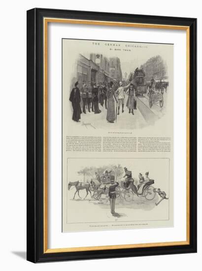 The German Chicago-Amedee Forestier-Framed Giclee Print