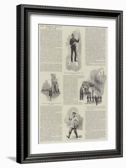 The German Chicago-null-Framed Giclee Print