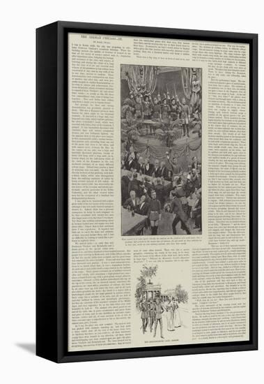 The German Chicago-null-Framed Premier Image Canvas