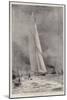 The German Emperor's New Racing Cutter Meteor II-William Lionel Wyllie-Mounted Giclee Print
