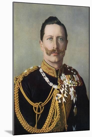 The German Emperor-English Photographer-Mounted Giclee Print
