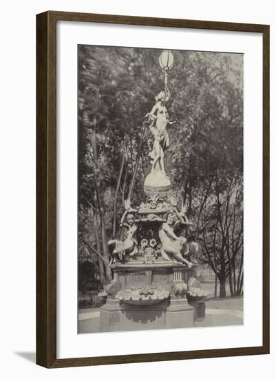 The German Fountain-null-Framed Photographic Print