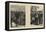 The German Occupation of Amiens-Sir James Dromgole Linton-Framed Premier Image Canvas