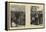 The German Occupation of Amiens-Sir James Dromgole Linton-Framed Premier Image Canvas