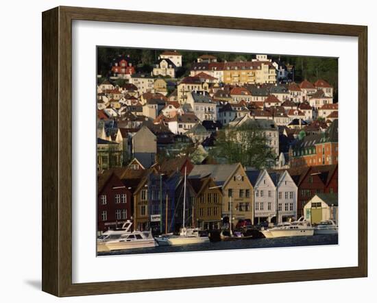 The German Quarter, Bergen, Norway, Scandinavia, Europe-Sylvain Grandadam-Framed Photographic Print