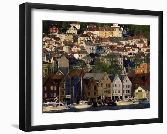 The German Quarter, Bergen, Norway, Scandinavia, Europe-Sylvain Grandadam-Framed Photographic Print