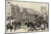 The Germans Entering Paris, the Champs Elysees-null-Mounted Giclee Print