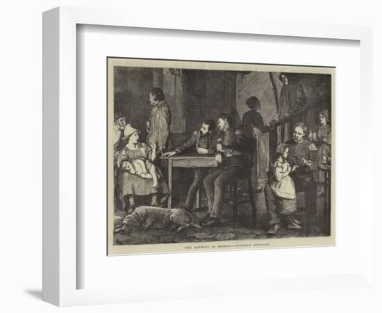 The Germans in Orleans, Friendly Advances-Robert Walker Macbeth-Framed Giclee Print