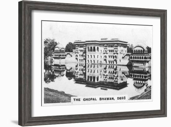 The Ghopal Bhawan, Deeg, Rajasthan, India, C1925-null-Framed Giclee Print