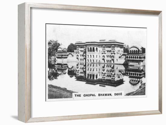 The Ghopal Bhawan, Deeg, Rajasthan, India, C1925-null-Framed Giclee Print