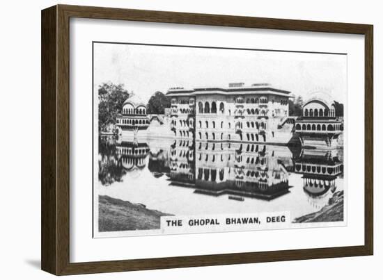 The Ghopal Bhawan, Deeg, Rajasthan, India, C1925-null-Framed Giclee Print