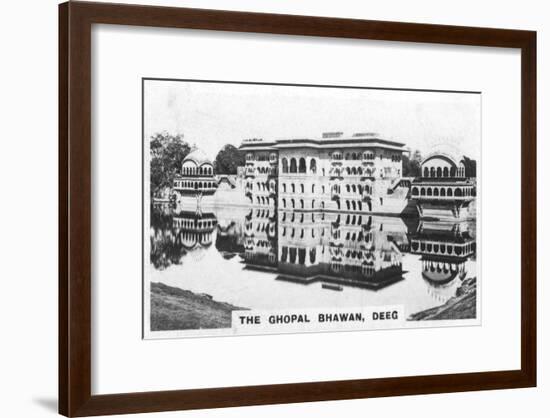 The Ghopal Bhawan, Deeg, Rajasthan, India, C1925-null-Framed Giclee Print