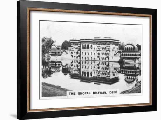 The Ghopal Bhawan, Deeg, Rajasthan, India, C1925-null-Framed Giclee Print