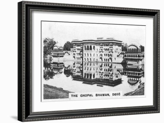 The Ghopal Bhawan, Deeg, Rajasthan, India, C1925-null-Framed Giclee Print