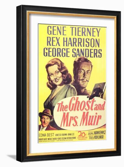 The Ghost and Mrs. Muir, 1947-null-Framed Art Print