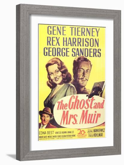 The Ghost and Mrs. Muir, 1947-null-Framed Premium Giclee Print