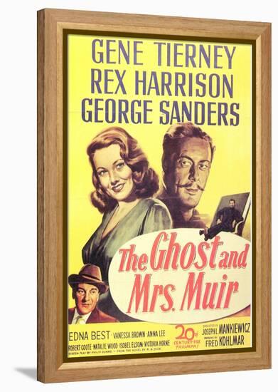 The Ghost and Mrs. Muir, 1947-null-Framed Stretched Canvas