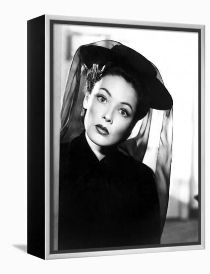 The Ghost And Mrs. Muir, Gene Tierney, 1947-null-Framed Stretched Canvas